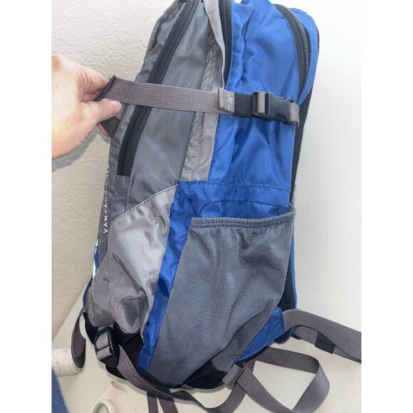 Eddie Bauer Vantage Point Backpack | Blue & Gray | Laptop Travel Pack - Picture 6 of 13